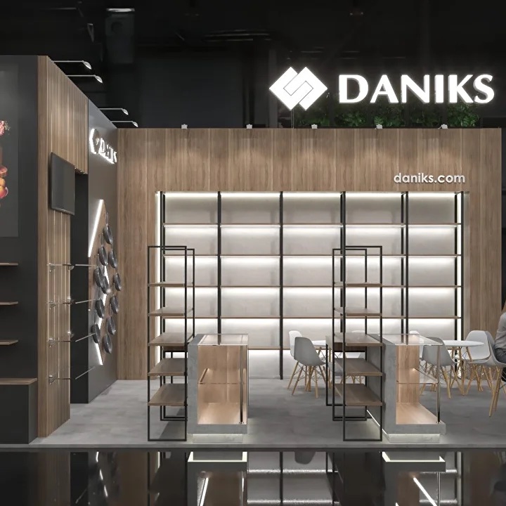 Daniks exhibition display