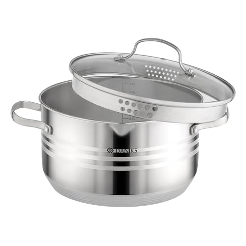 Tokio 4.5 QT with Glass Strainer Lid