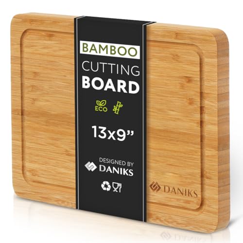 Bamboo Board 13×9" with Juice Groove