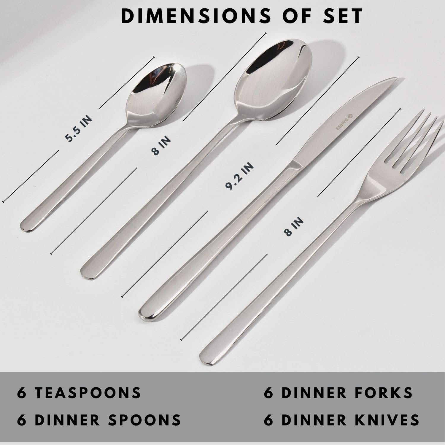 Daniks Serie "Element" - Silverware Sets - 3