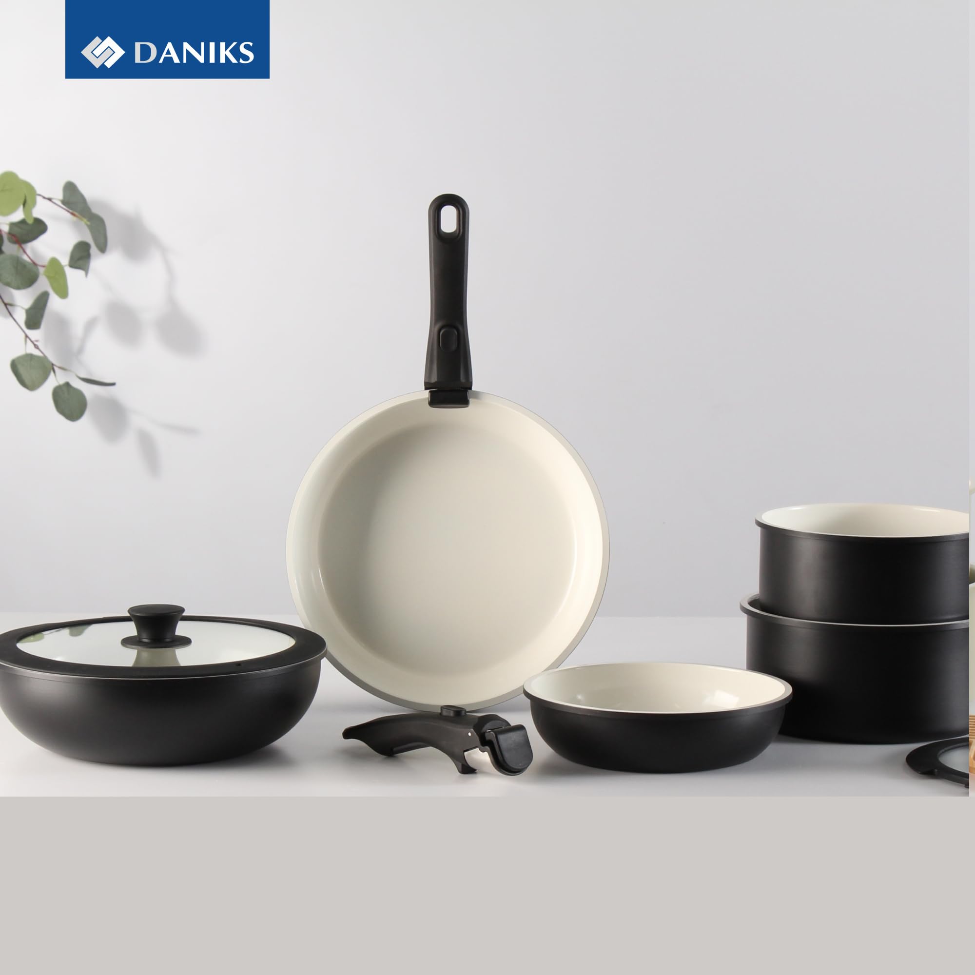 Daniks Serie "Black" - Non-stick Cookware - 2
