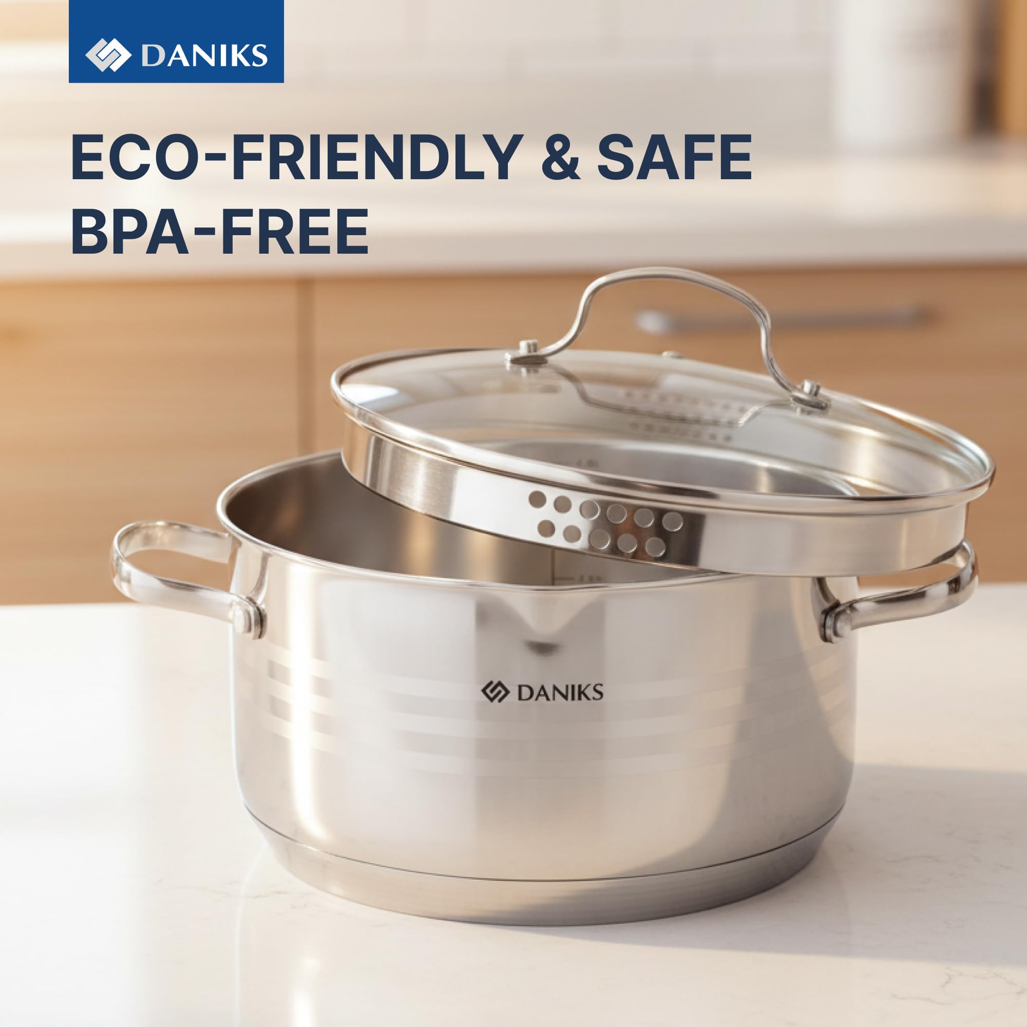 Daniks Серия "Tokio" - Посуда из нержавеющей стали - 8