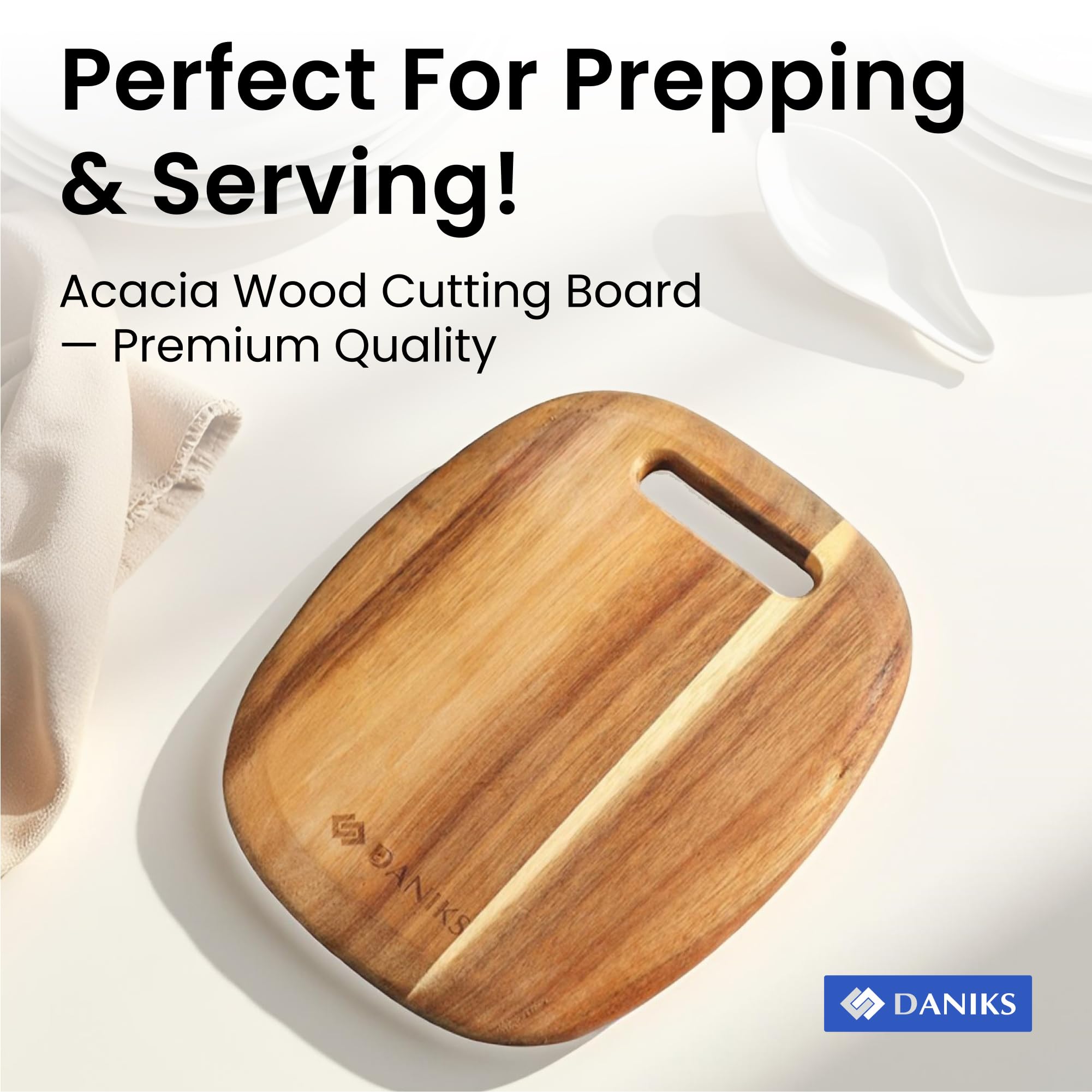 Daniks Kleines Akazienholzbrett - Schneidebretter - 3