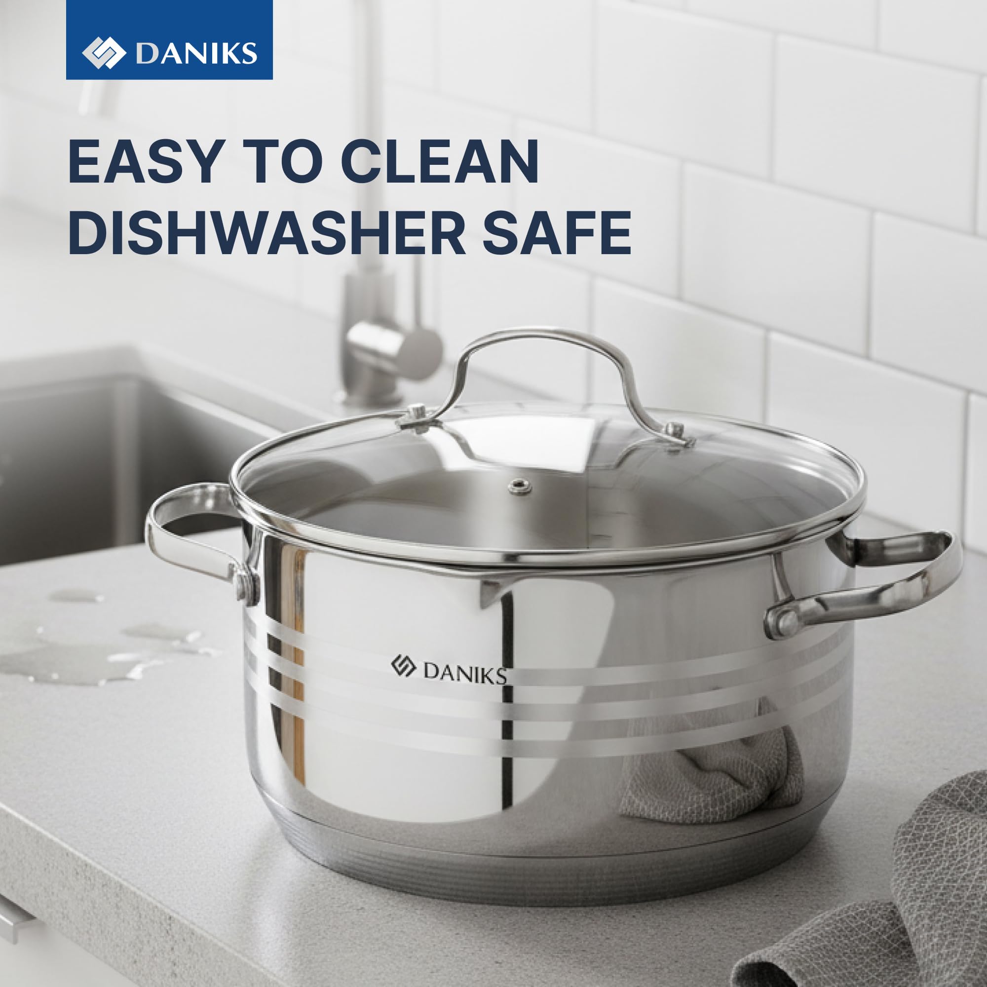 Daniks Серия "Tokio" - Посуда из нержавеющей стали - 7