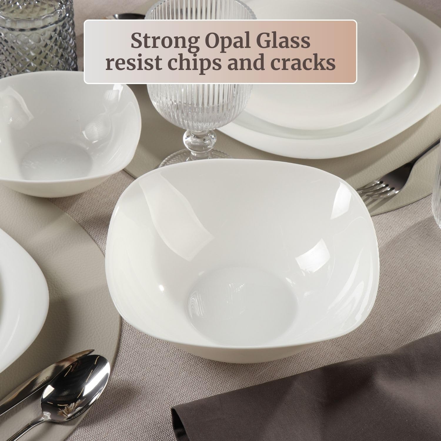 Daniks Serie "Quadro" - Geschirrset - 7