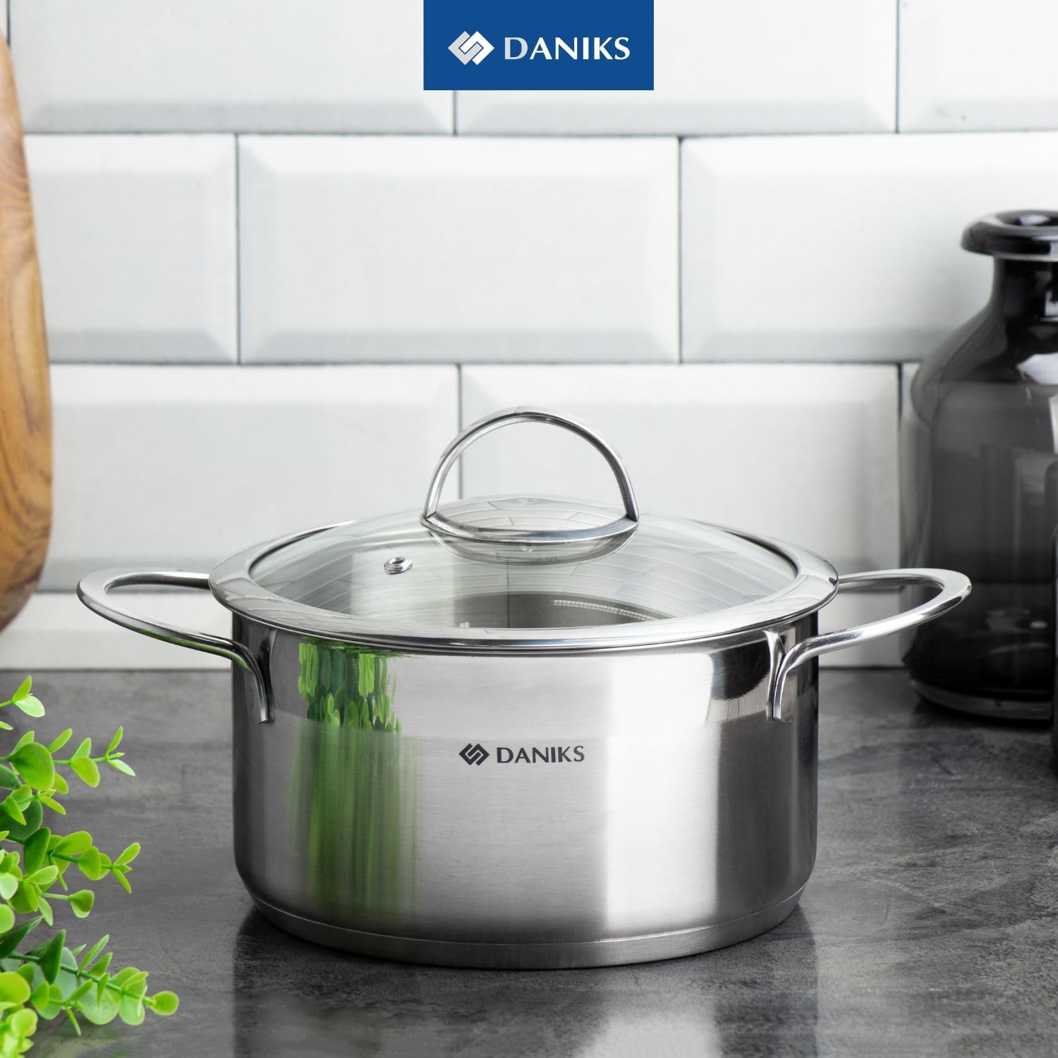 Daniks Серия "Bonn" - Посуда из нержавеющей стали - 2