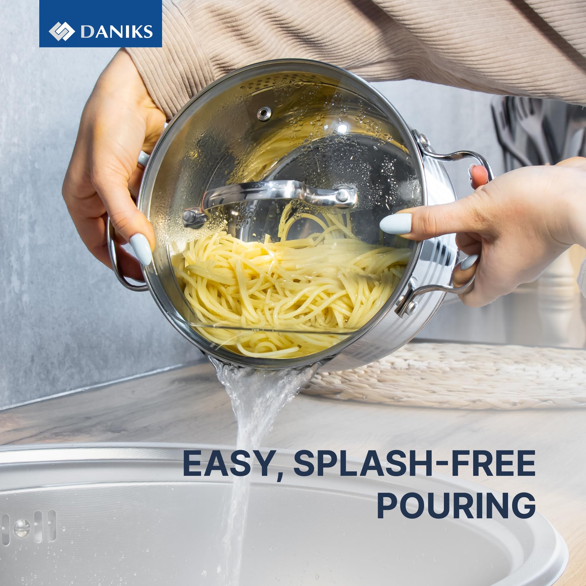 Daniks Серия "Tokio" - Посуда из нержавеющей стали - 9