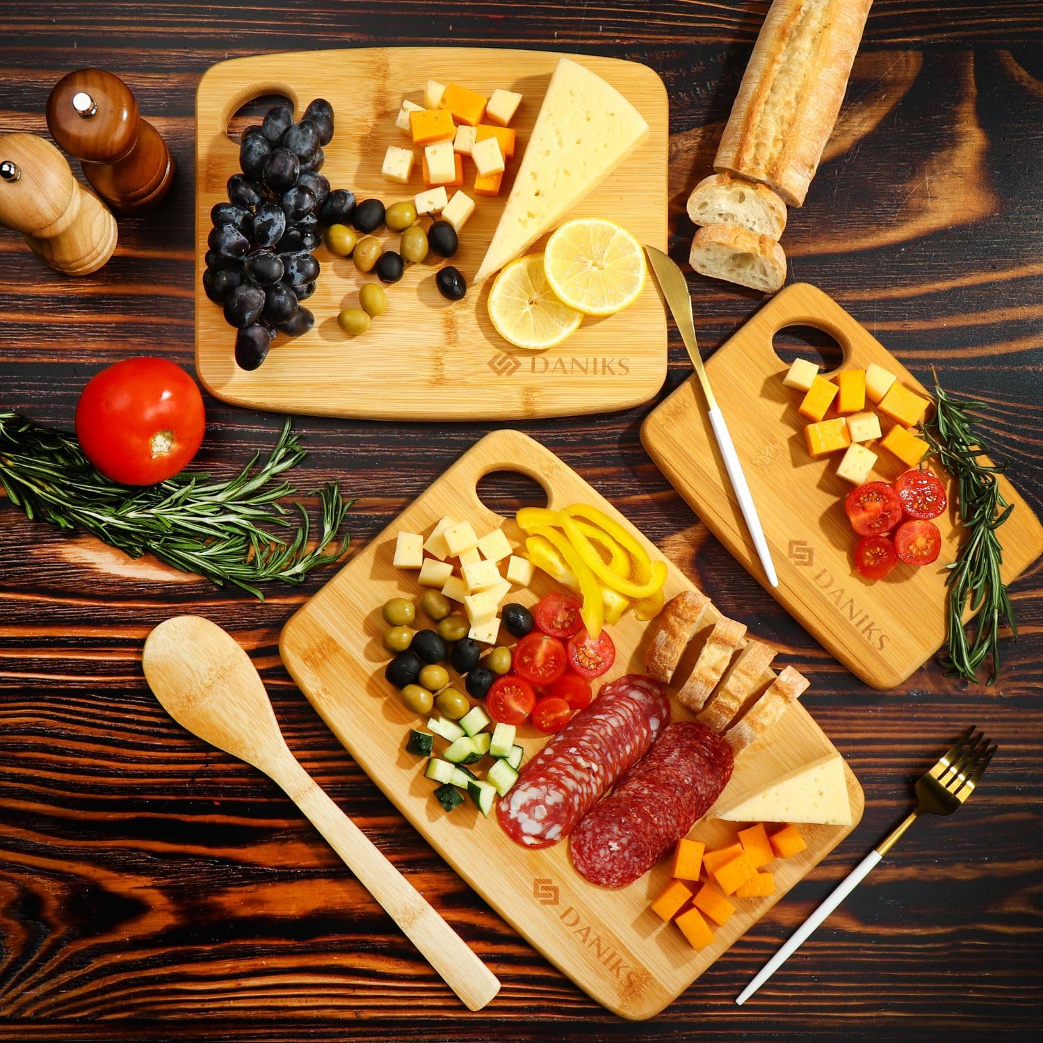 Daniks Bambusbretter - Schneidebretter - 8