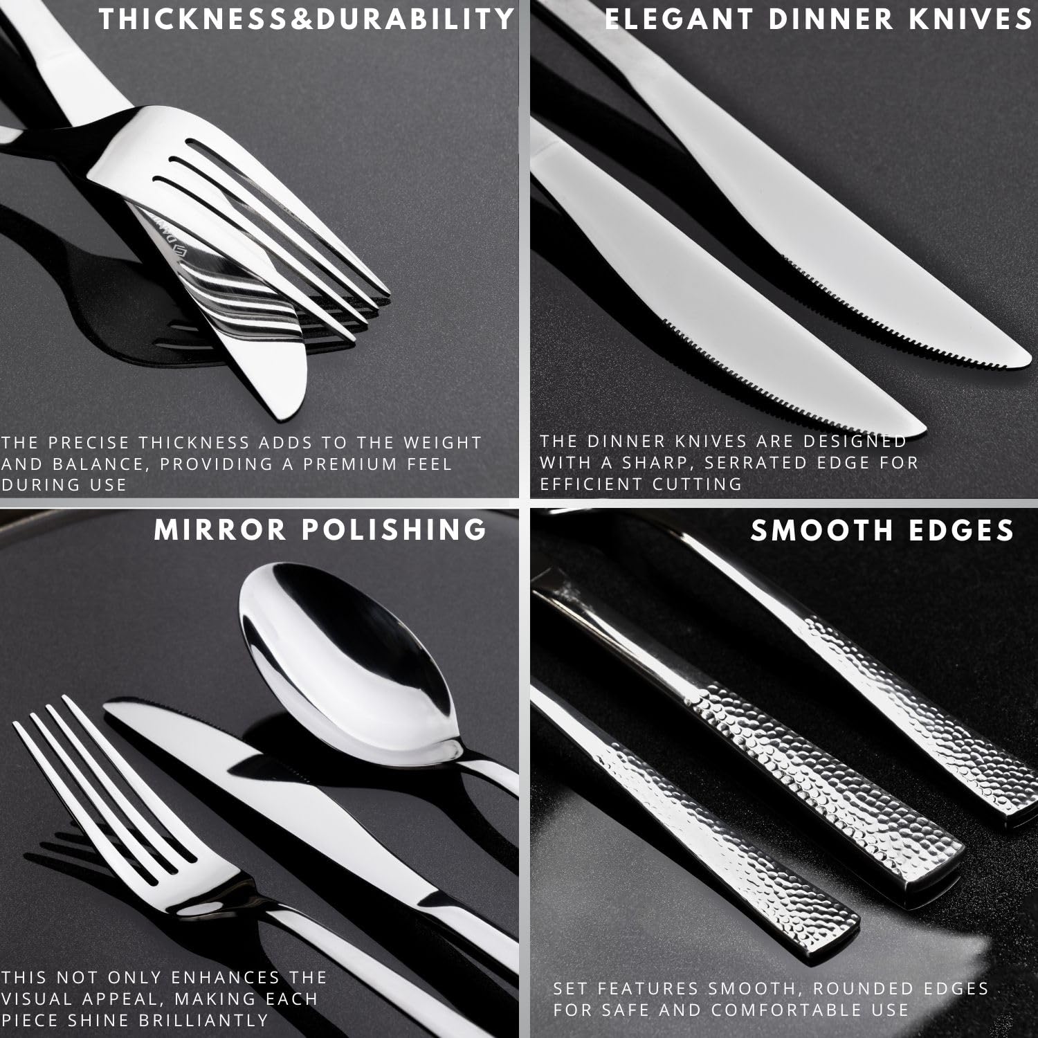 Daniks Serie "Ripley" - Silverware Sets - 4