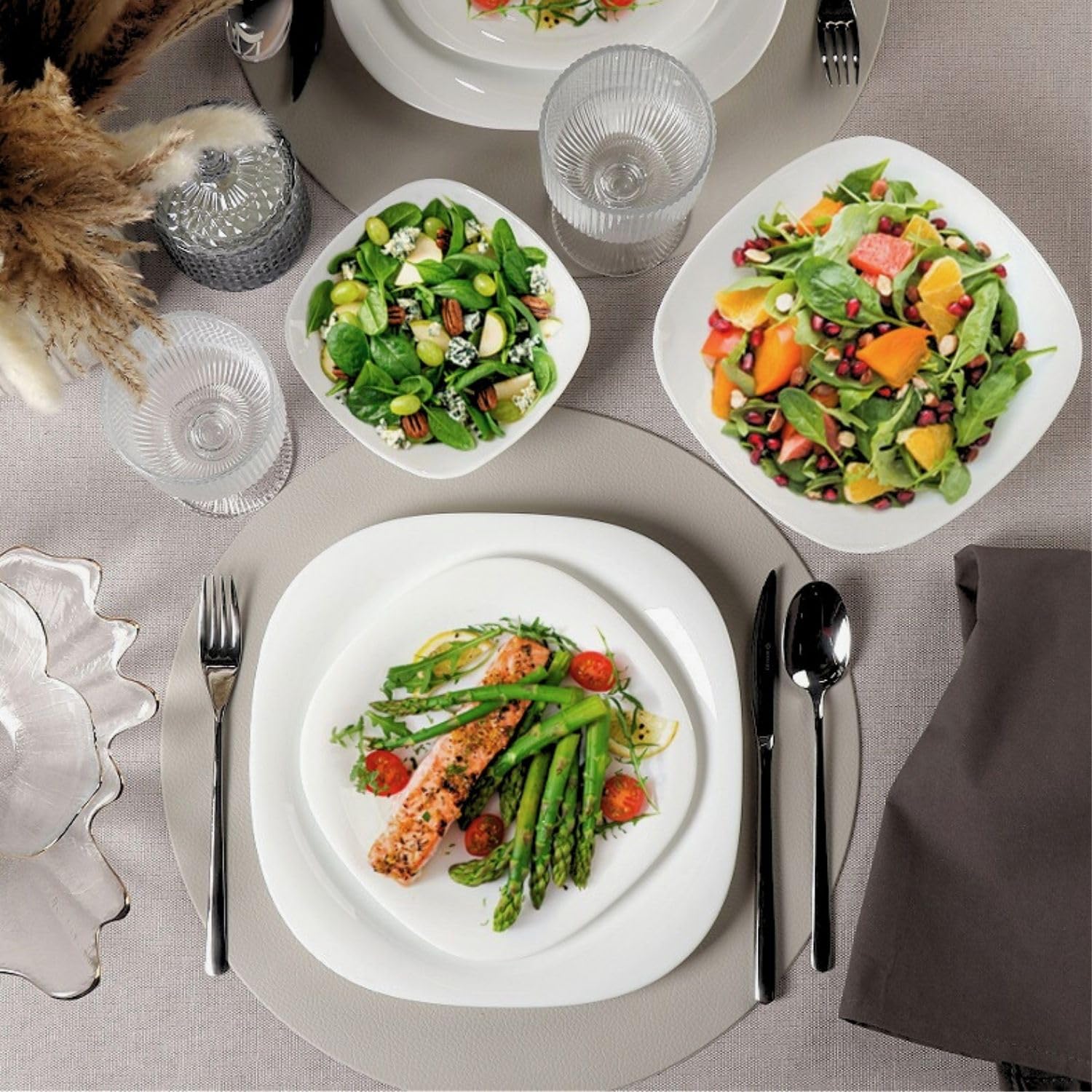 Daniks Serie "Quadro" - Geschirrset - 3