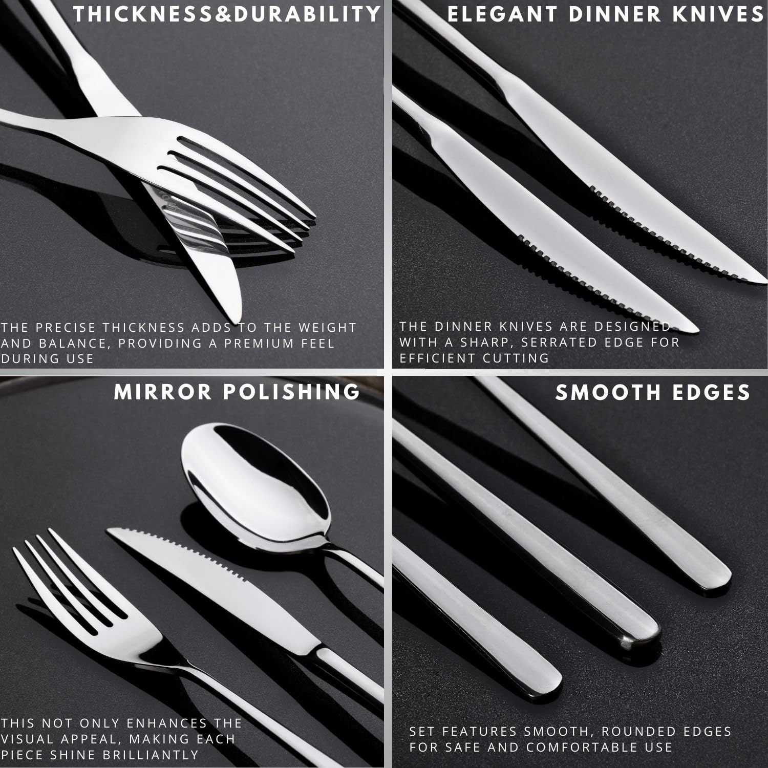 Daniks Serie "Element" - Silverware Sets - 4